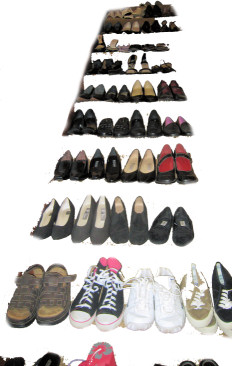 Kim McNelis Shoe Collection, Stair #1