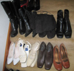 Kim McNelis Shoe Collection, Stair #12 & 13